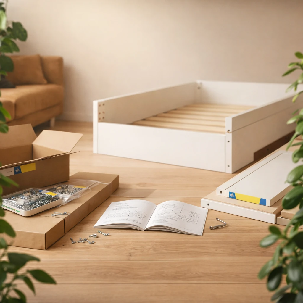 bed & bedroom set assembly